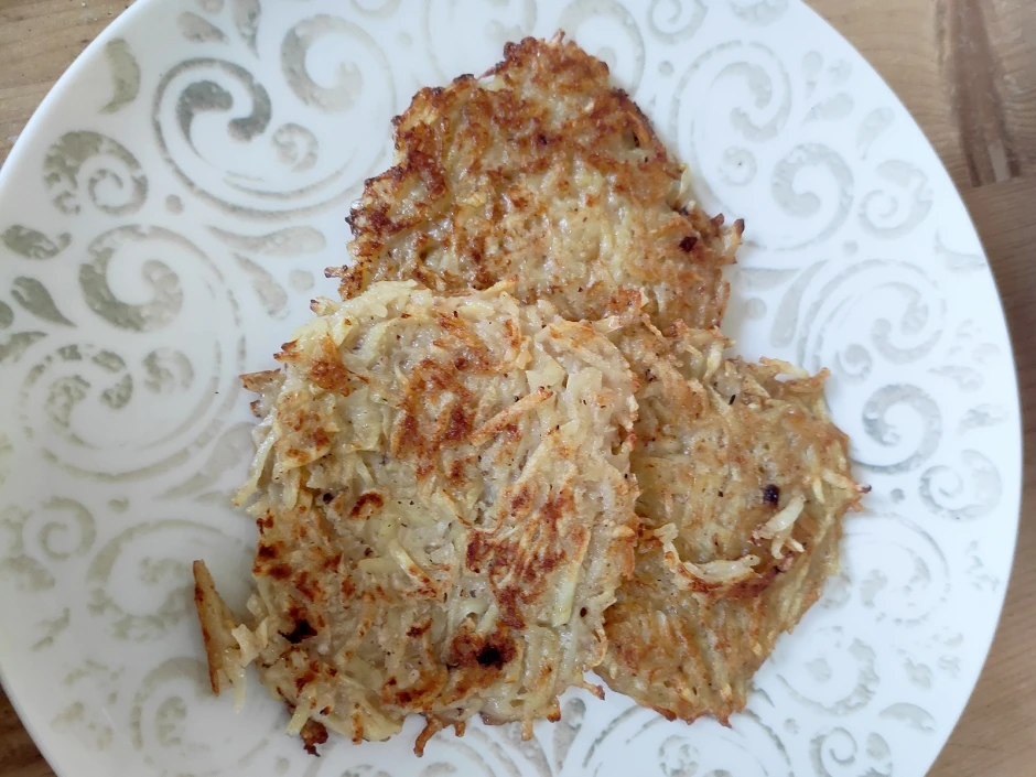 Kartoffel-Haferflocken-Puffer