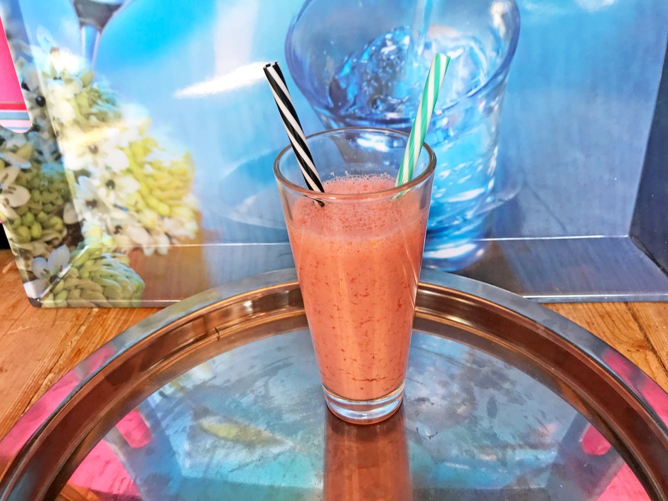 Joghurt-Gemüse-Shake ohne Salz