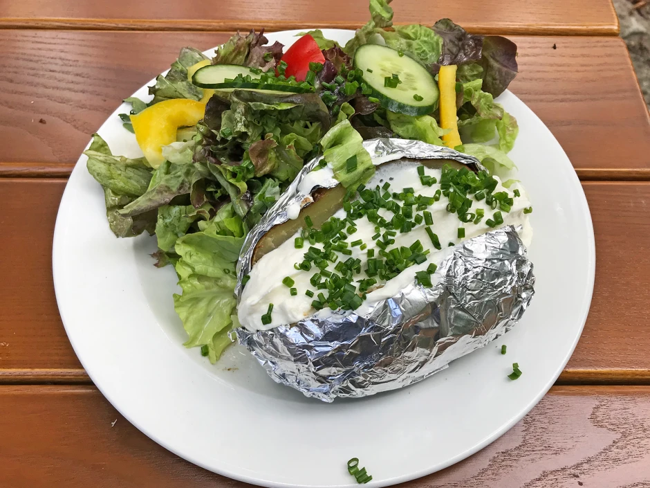 Erd&auml;pfel mit Sauerrahm