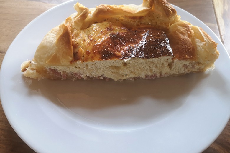Schinken-Ricotta-Quiche