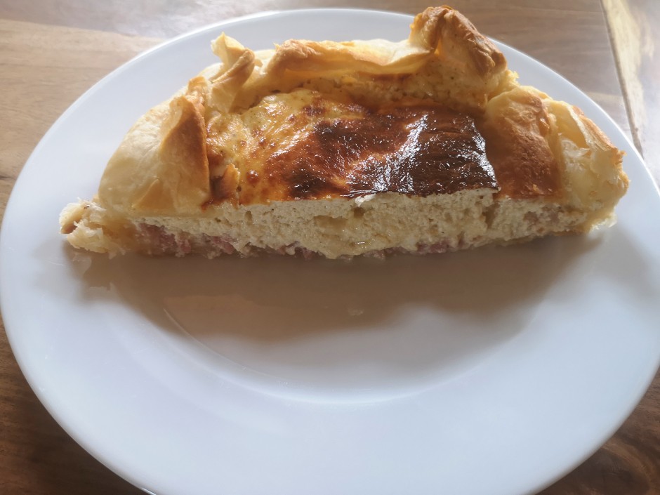 Schinken-Ricotta-Quiche