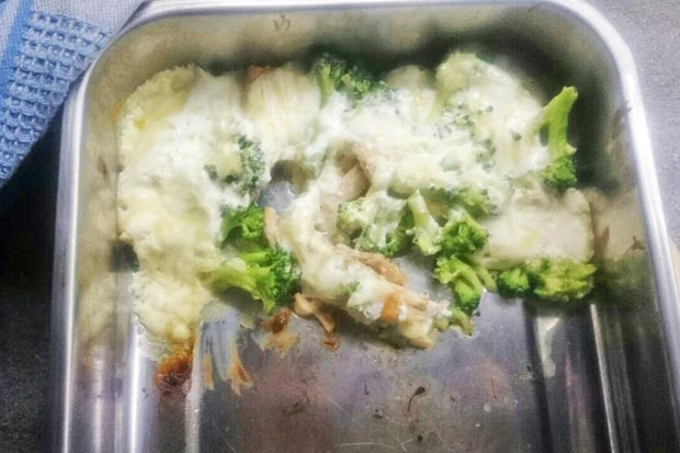 Fisch mit Broccoli &uuml;berbacken