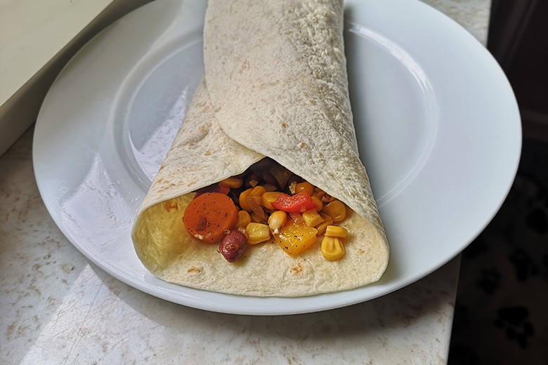 Burritos mit Gemüse