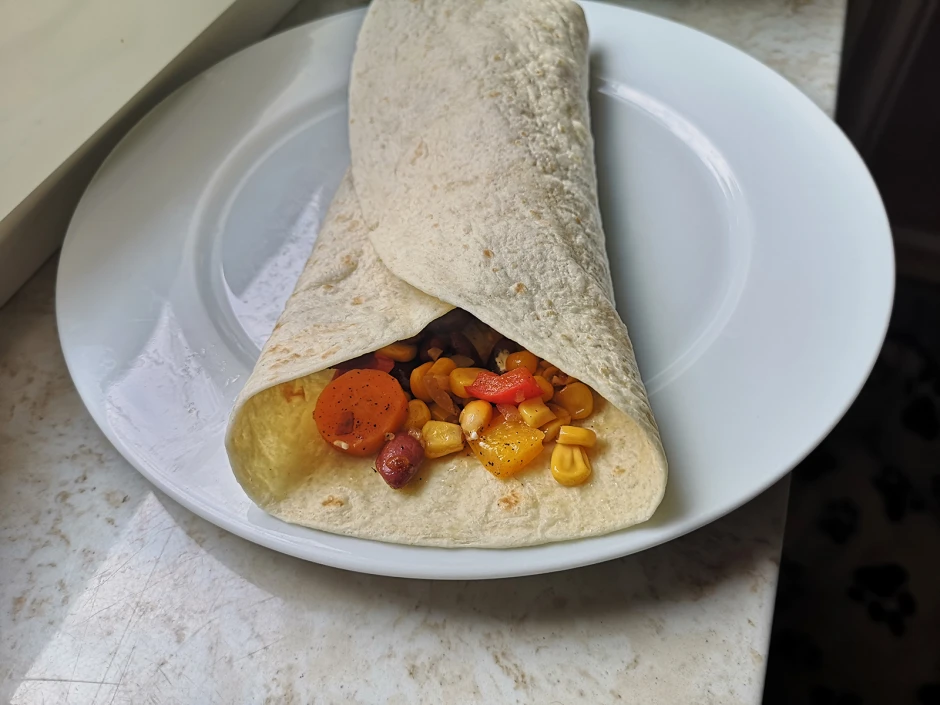 Burritos mit Gemüse