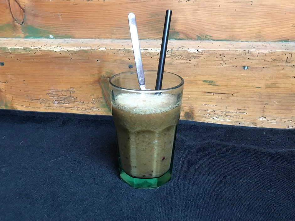 Zwetschgensmoothie mit Ingwer