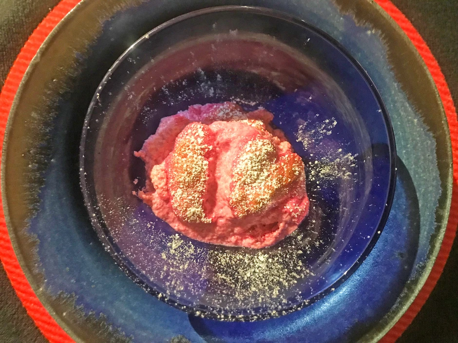 Roter Topfentraum