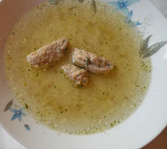Grießnockerlsuppe
