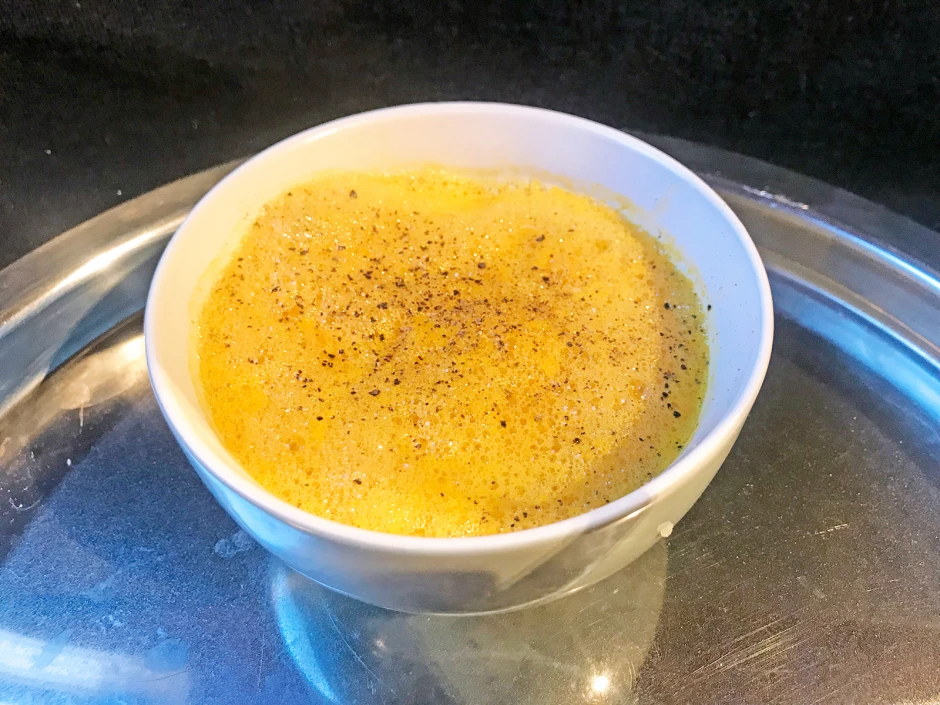 Karottensuppe mit Ingwer, sehr fein