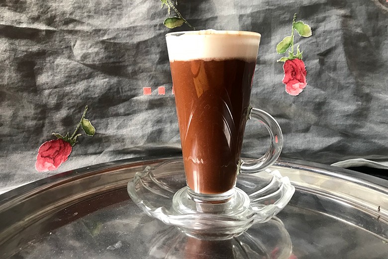 Heiße Birne-Helene Drink