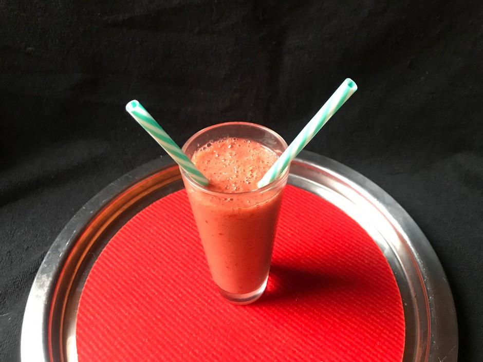 Ribisel-Vanille-Smoothie