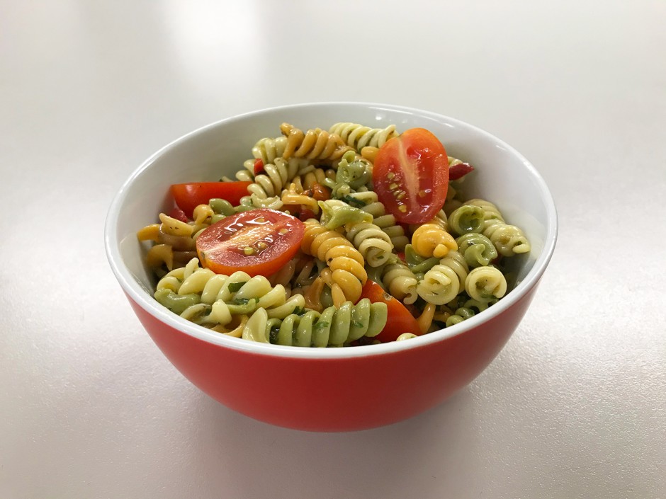 Nudelsalat Tricolore