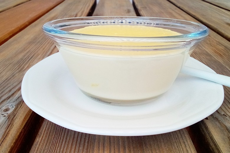 einfacher Kokos Pudding
