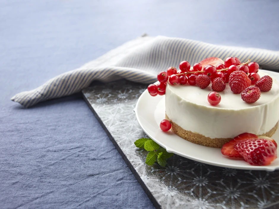 Cheesecake mit Gorgonzola