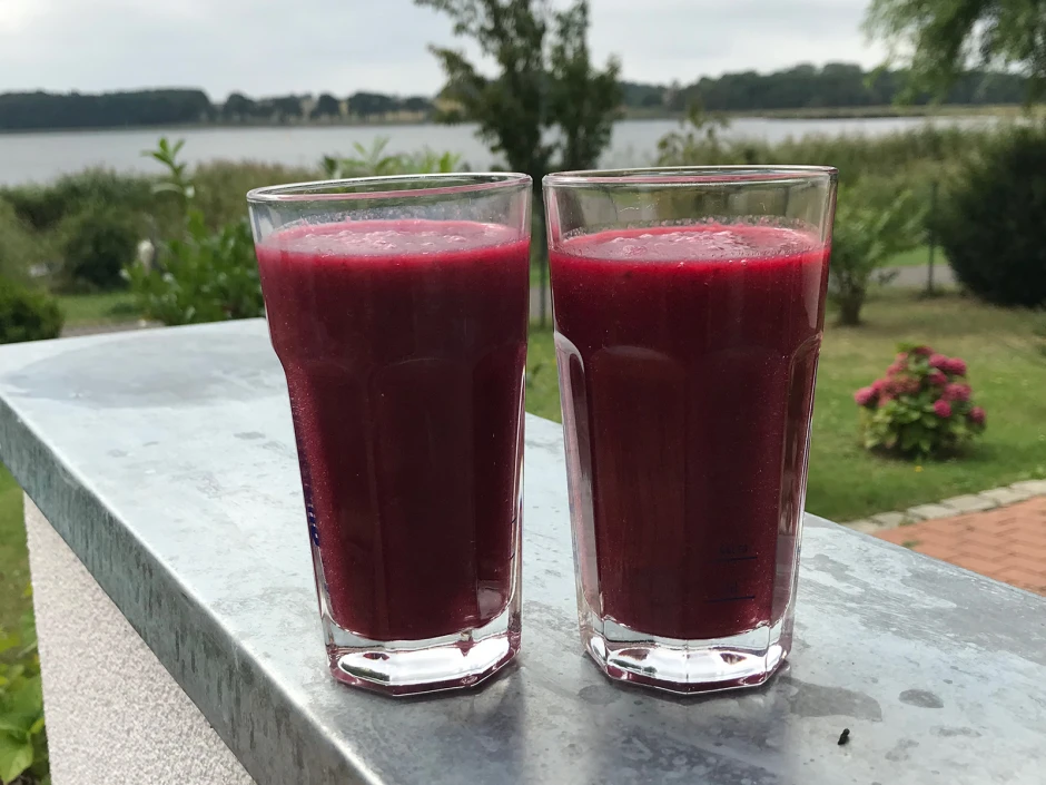 Rote Bete-Zwetschken-Smoothie