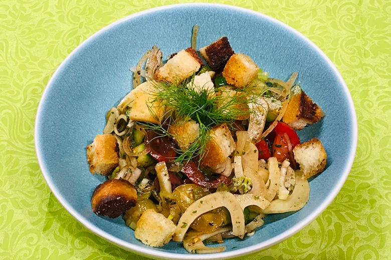 Panzanella – italienischer Brotsalat