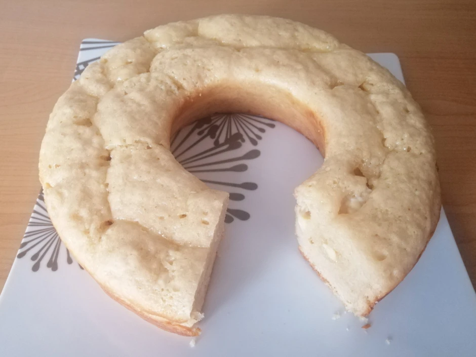 Mascarpone Kuchen mit wei&szlig;er Schokolade