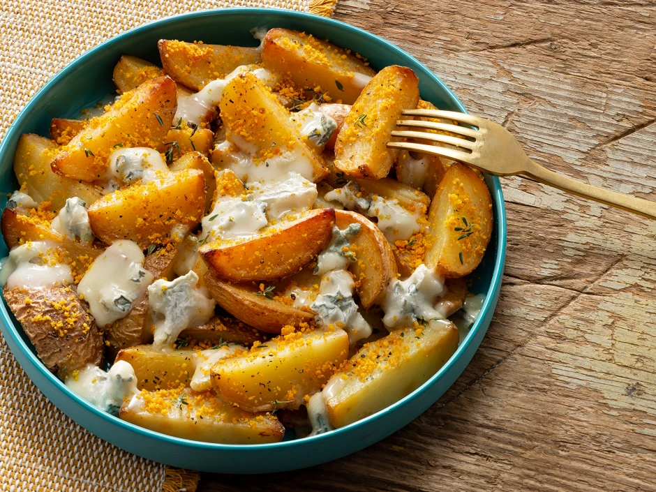 Ofenkartoffeln mit Gorgonzolasauce GU