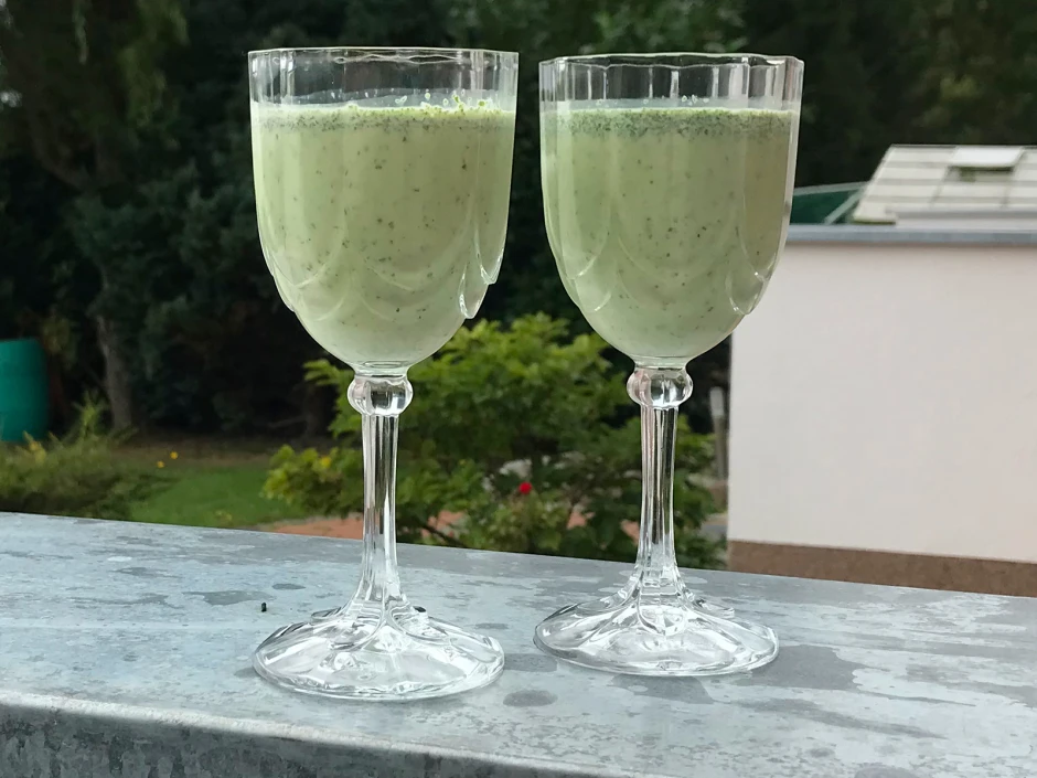 Trink-Topfen mit L&ouml;wenzahn