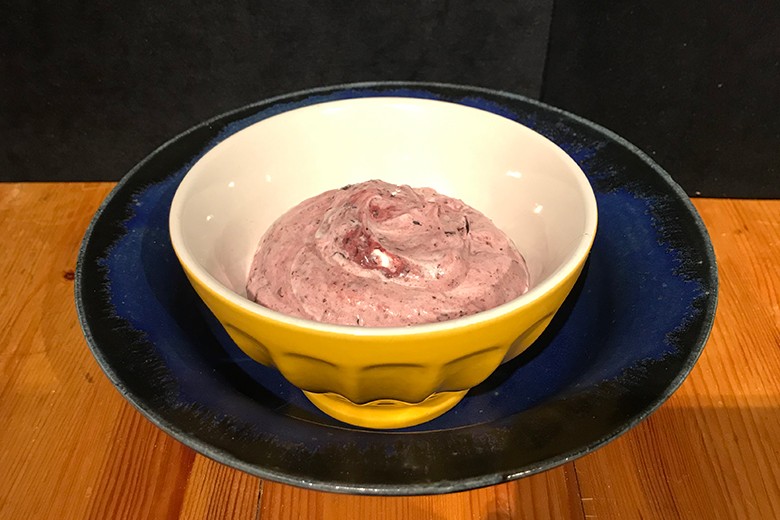 Heidelbeercreme