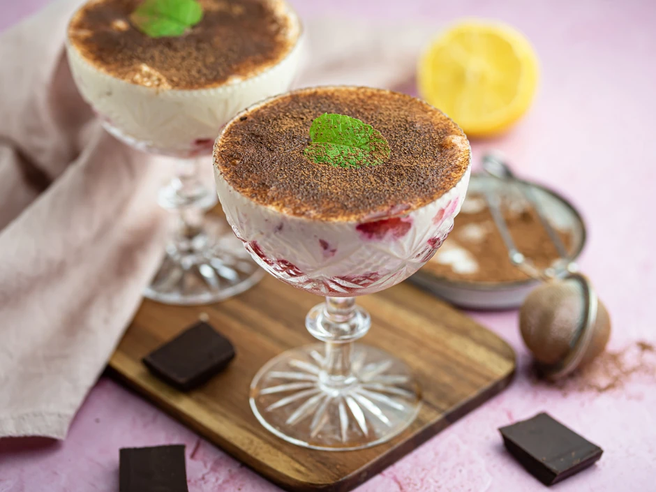 Erdbeer-Tiramisu-Vegan