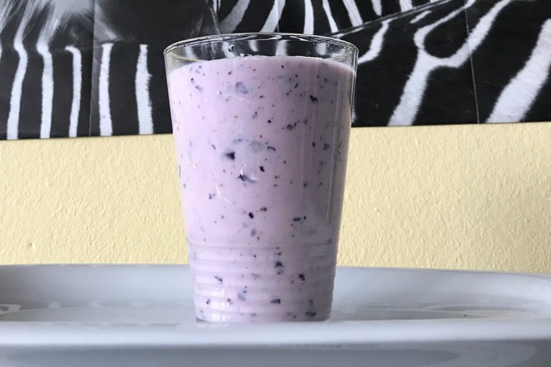 Heidelbeer-Trinkjoghurt
