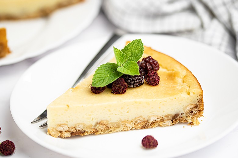 Topfenkuchen vegan