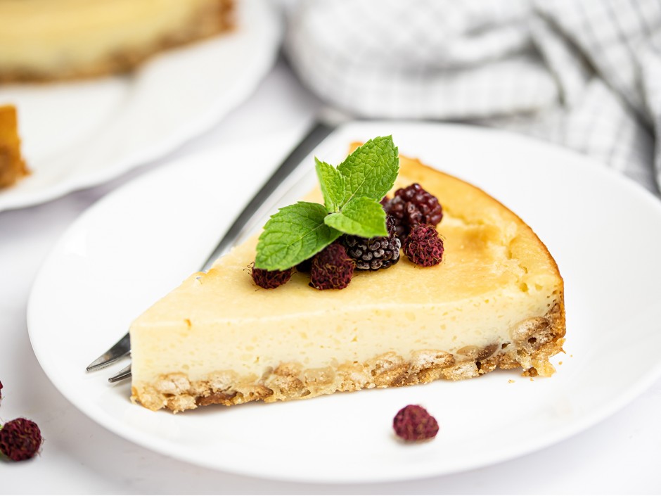 Topfenkuchen vegan