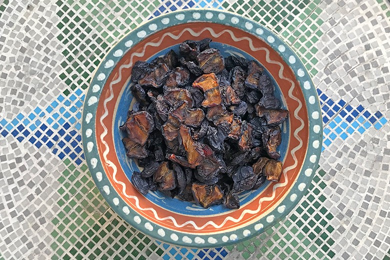 Dörrzwetschgen mit Rum