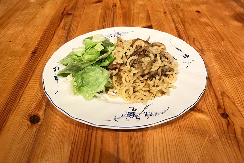 Pasta mit Austernpilzen