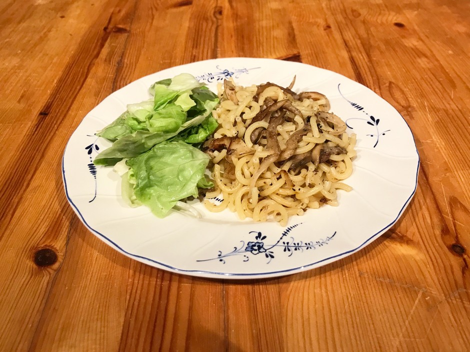 Pasta mit Austernpilzen