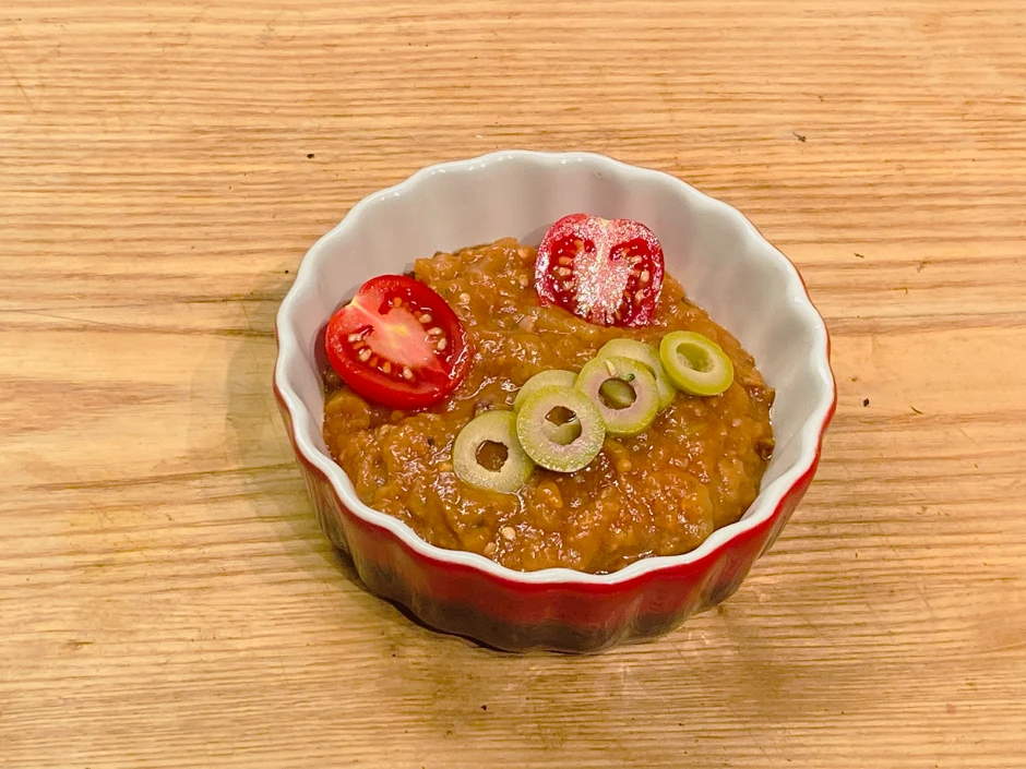 Melanzani-Tomaten-Paste