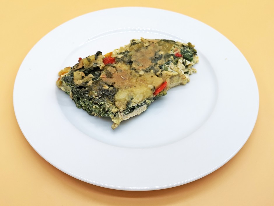 Kartoffel-Spinat-Tortilla