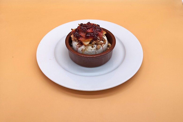 Ofencamembert mit Birne