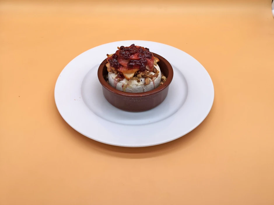 Ofencamembert mit Birne
