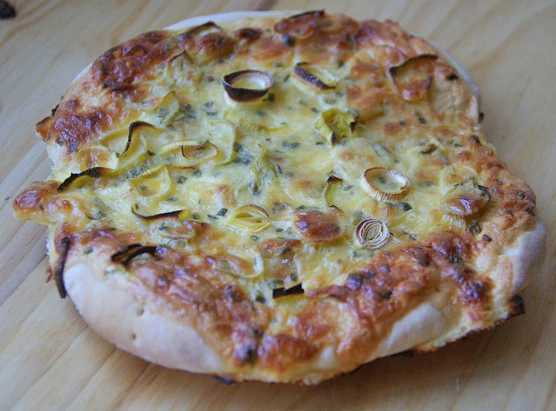 Pikanter Porreekuchen