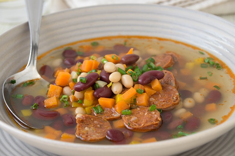 Bohneneintopf mit Chorizo