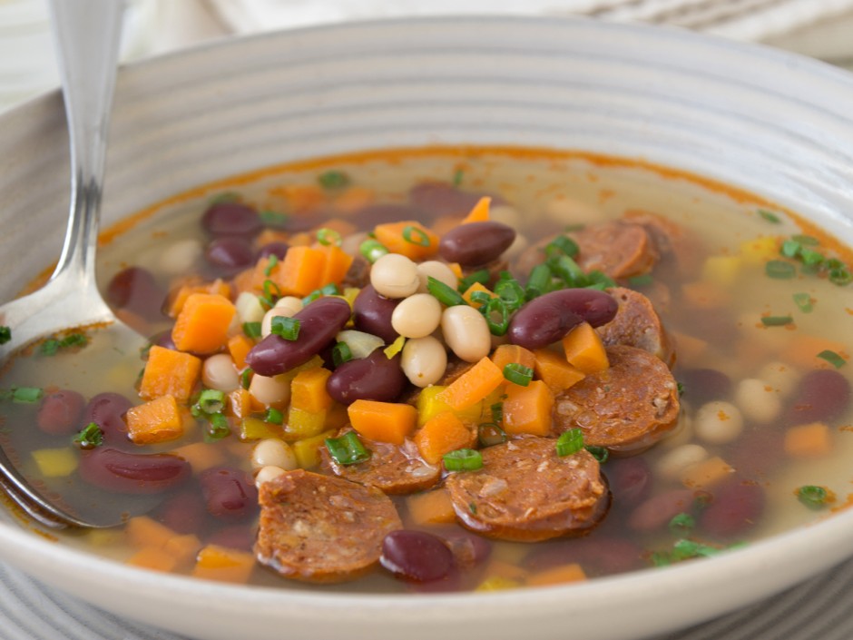 Bohneneintopf mit Chorizo