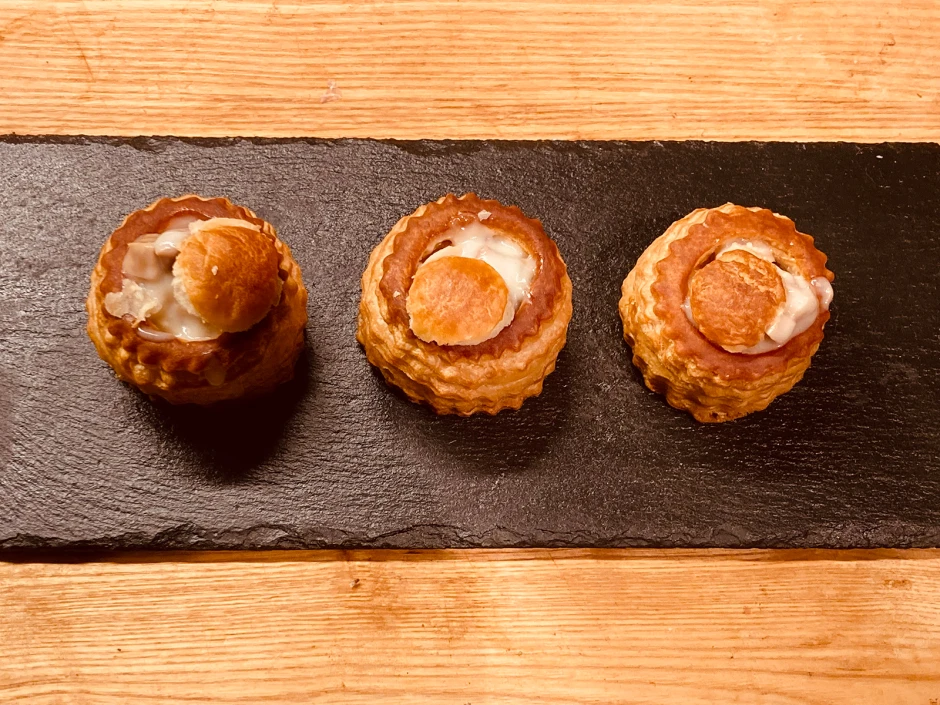 K&ouml;nigin-Pasteten mit Ragout fin