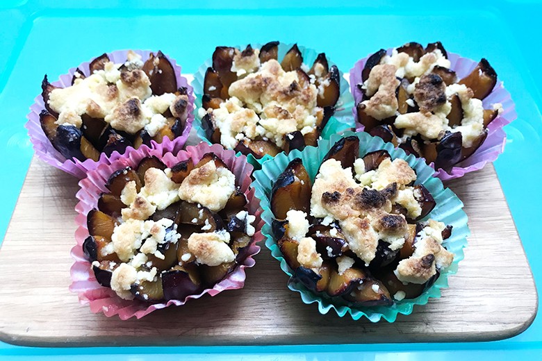 Zwetschkendatschi-Muffins