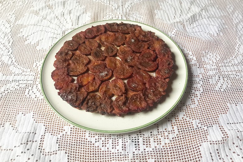Zwetschgen-Tarte Tatin