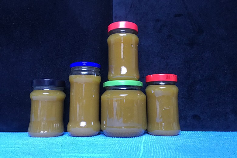 Sanddorn-Trauben-Marmelade