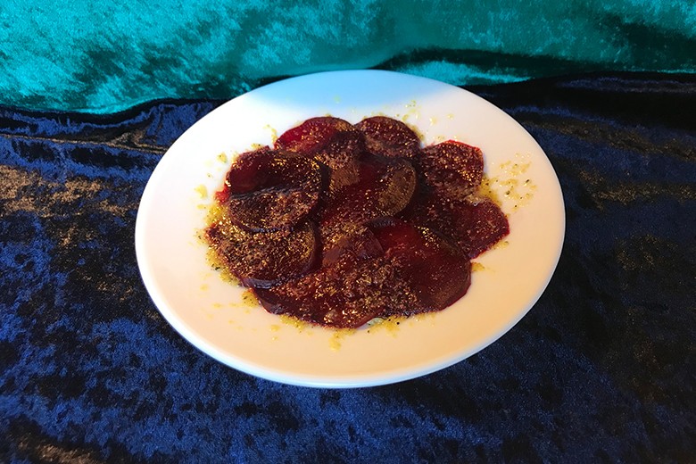 Rote Bete mit Limetten-Pfeffer-Dressing