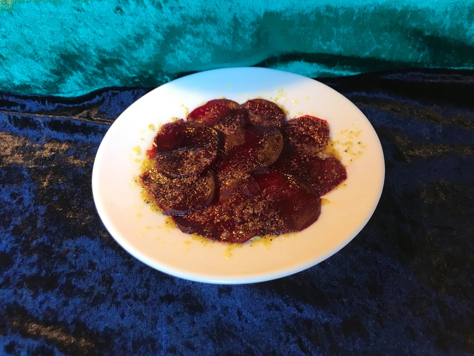 Rote Bete mit Limetten-Pfeffer-Dressing