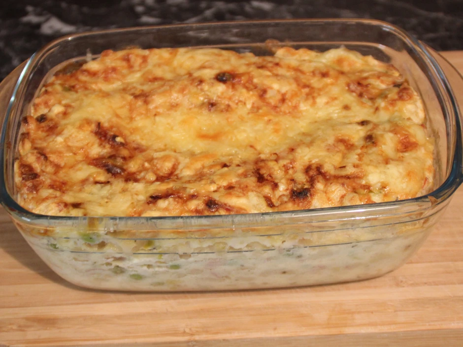 Sp&auml;tzleauflauf &uuml;berbacken