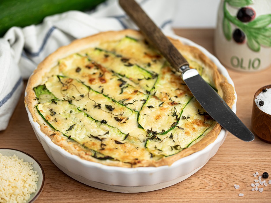 Zucchiniquiche mit Thymian