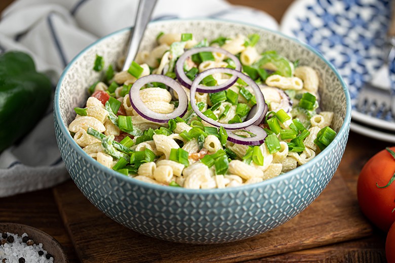 Nudelsalat mit Gemüse