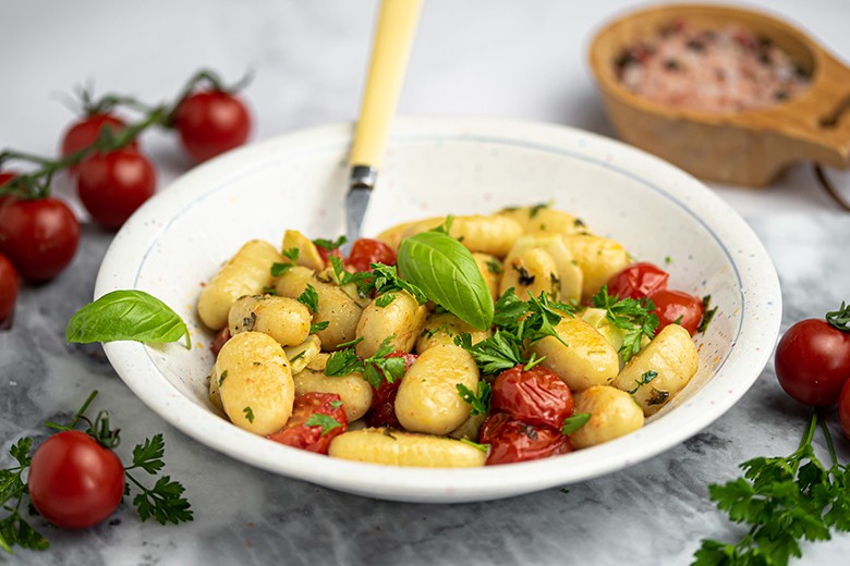 Gnocchi mit Ofentomaten