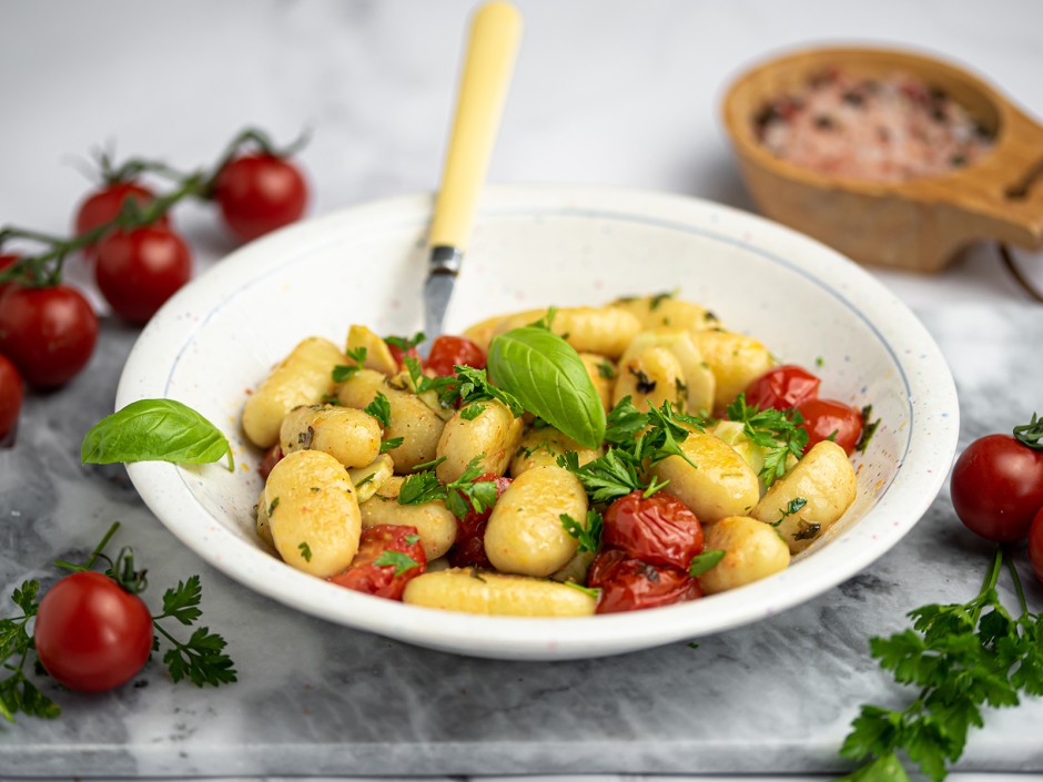 Gnocchi mit Ofentomaten