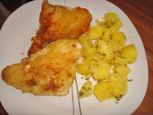 Fischfilet gebacken