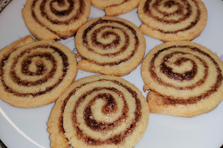 Zimtkekse aus Mürbteig